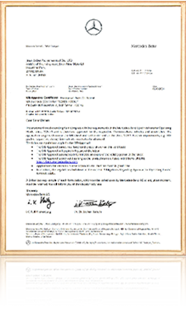 Mercedes-Benz MB228.51 certification